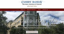 Desktop Screenshot of cassidyramsay.com